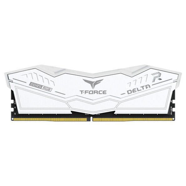 T-Force DDR5 Delta RGB Single White 5600MHz 16GB RAM