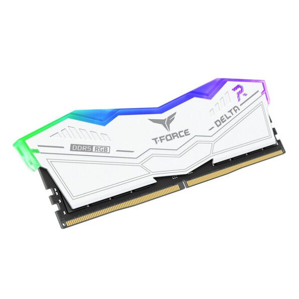 T-Force DDR5 Delta RGB Single White 5600MHz 16GB RAM