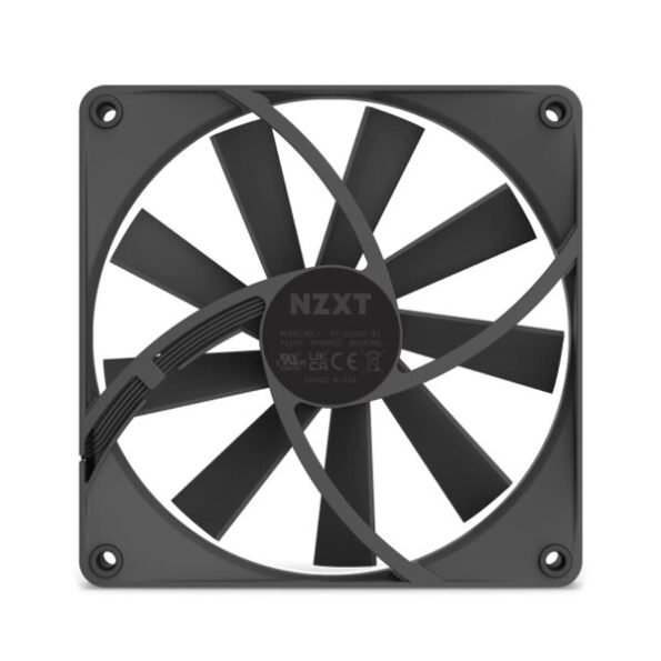 NZXT 140mm Quiet Airflow Fans (Black)