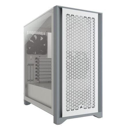 4000D Airflow Tempered Glass Mid-Tower, White