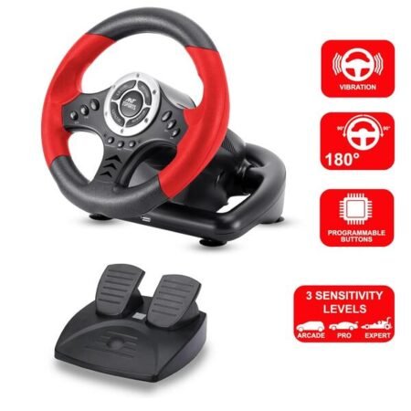 ANT ESPORTS GW170 CORSA RACING WHEEL WITH PEDAL