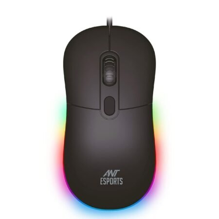 Ant Esports GM40 Optical RGB Wired Gaming Mouse - Black