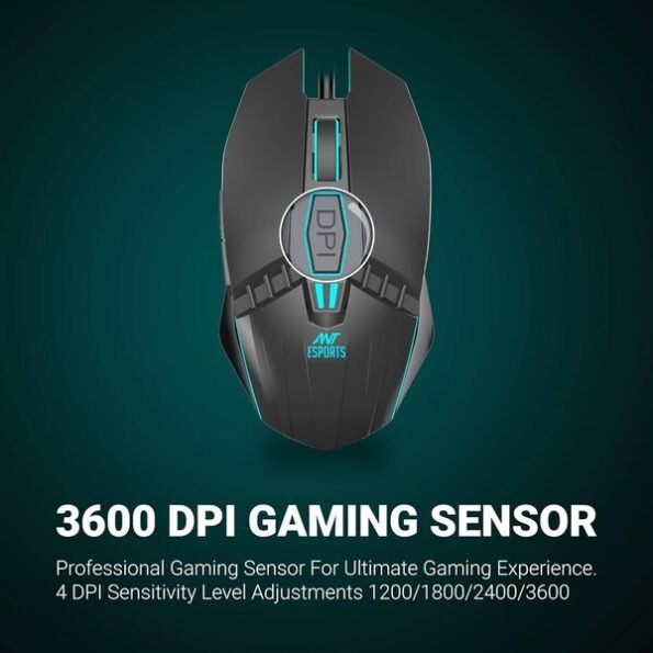 Ant Esports GM50 Wired Optical Gaming Mouse