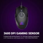 Ant Esports GM60 Wired Optical Gaming Mouse