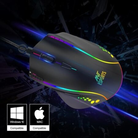 Ant Esports GM600 Wired Optical Gaming Mouse.