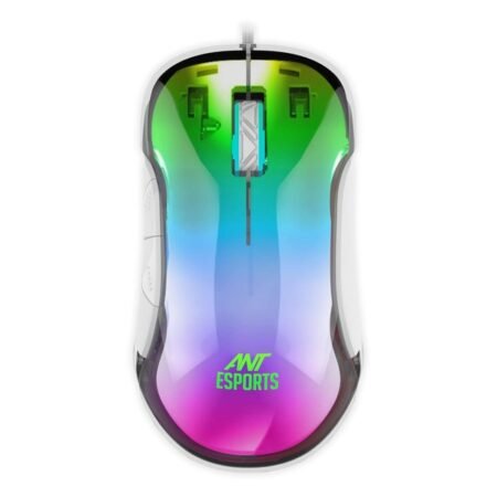 Ant Esports GM610 Crystal RGB Wired Gaming Mouse.