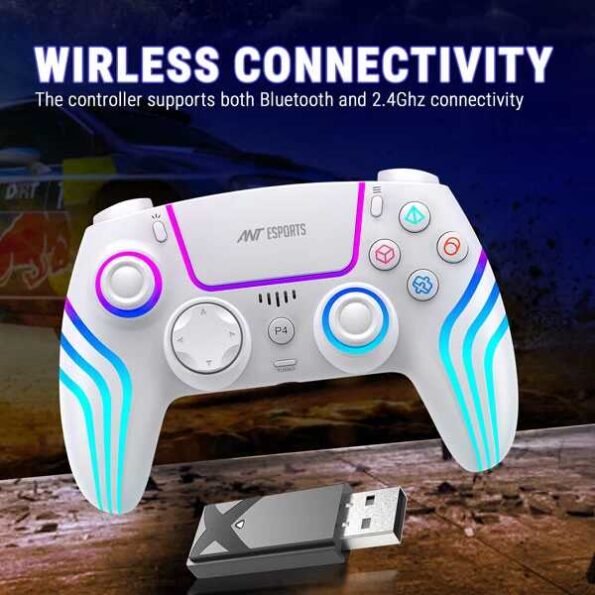 Ant Esports GP400 Wireless Gamepad  - White