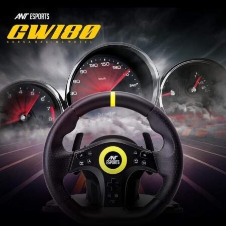 Ant Esports GW180 Corsa Racing Wheel 5 in 1 with Pedal