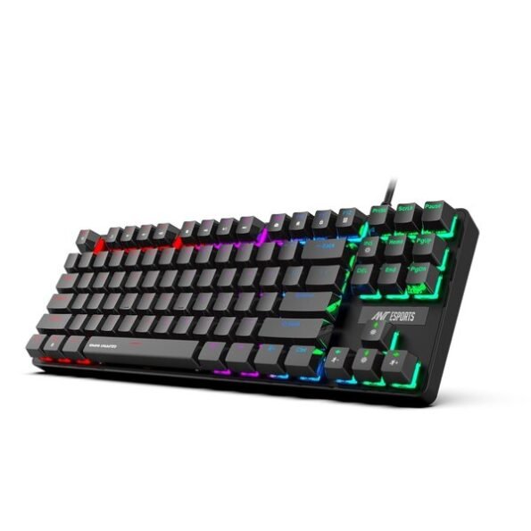 Ant Esports Gaming Keyboard MK1000 Mechanical Multicolor LED Backlit Wired