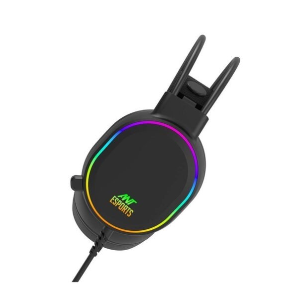 Ant Esports H1000 Pro RGB Gaming Headset - Black