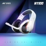 Ant Esports H1100 Pro Auto RGB Wired Gaming Headset (White) 4(1)