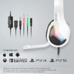 Ant Esports H1100 Pro Auto RGB Wired Gaming Headset (White) 4(1)