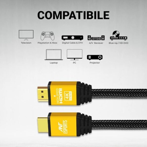 Ant Esports High-Definition HDMI Cable 2.0 m