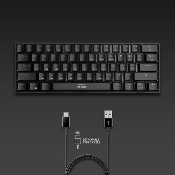 Ant Esports MK1300 Mini Mechanical Gaming Keyboard