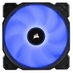 CORSAIR AF120 LED Low Noise Cooling Fan, Single Pack – Blue 1(1)