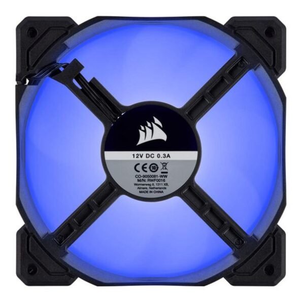 CORSAIR AF120 LED Low Noise Cooling Fan, Single Pack - Blue