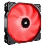 CORSAIR AF120 LED Low Noise Cooling Fan, Single Pack - Red