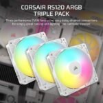 CORSAIR RS120 ARGB 120mm ARGB Fan Triple Pack 3(1)