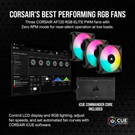 CORSAIR iCUE H150i ELITE LCD Liquid CPU Cooler