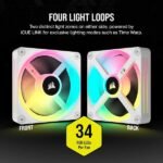 CORSAIR iCUE LINK QX120 120mm RGB FAN WHITE 1(1)