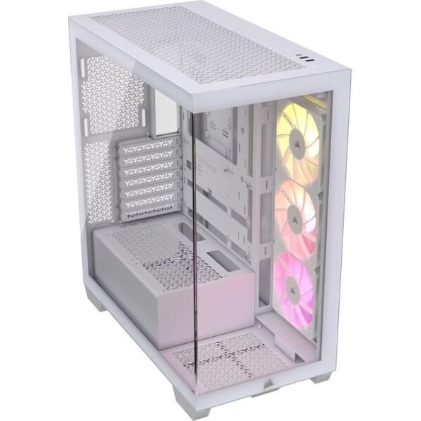 Corsair Chassis 3500X RGB Tempered Glass Mid-Tower, White