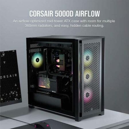 Corsair 5000D AIRFLOW, Black