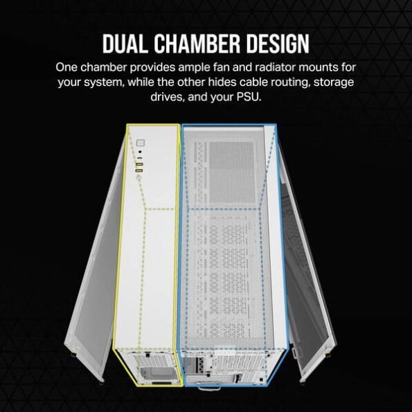 Corsair Chassis 2500X CC-9011266-WW Glass Mid-Tower