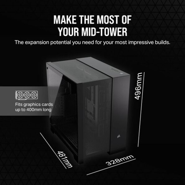 Corsair Chassis 6500D Black