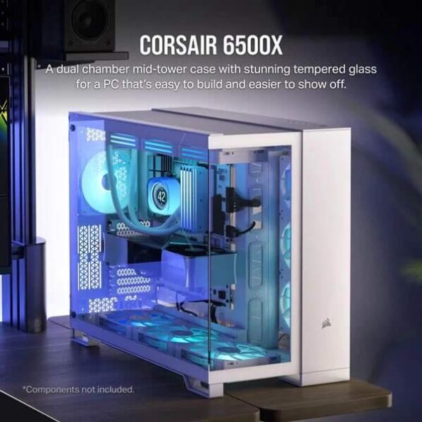 Corsair Chassis 6500X - CC-9011258 White