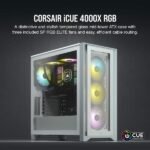 Corsair iCUE 4000X RGB Glass Mid-Tower 5(1)