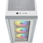 Corsair iCUE 4000X RGB TG White 1(1)