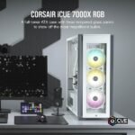 Corsair iCUE 7000X RGB Glass Full Tower Smart Case, White 4(1)