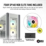 Corsair iCUE 7000X RGB Glass Full Tower Smart Case, White 4(1)