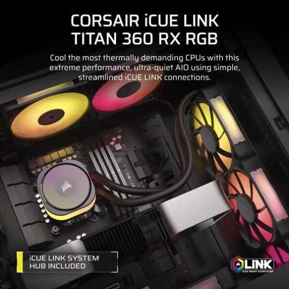 Corsair iCUE LINK TITAN 360 RX RGB