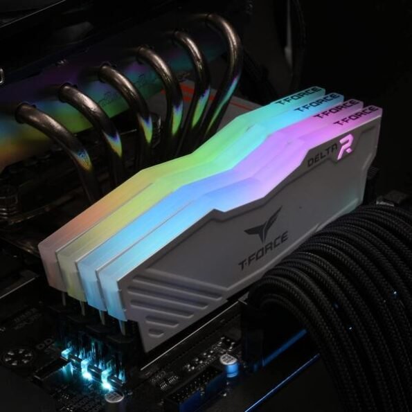 T-FORCE DDR4 Delta RGB Single White 3200MHz 16GB RGB