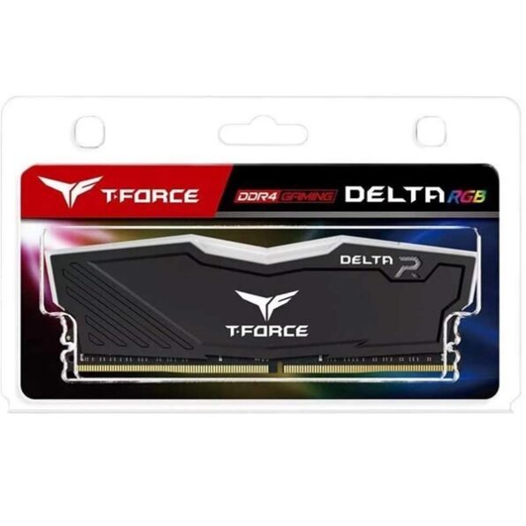 T-FORCE DDR4 Delta RGB Single BLACK 3600MHz 8GB RAM