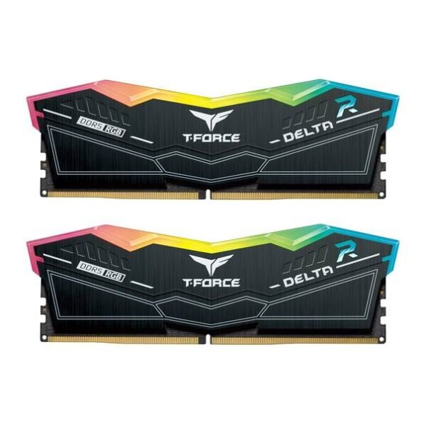 T-FORCE DDR5 Delta RGB Kits BLACK 5600MHz RAM