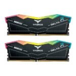 T-FORCE DDR5 Delta RGB Kits Black 5600MHz 32GBx2 RAM