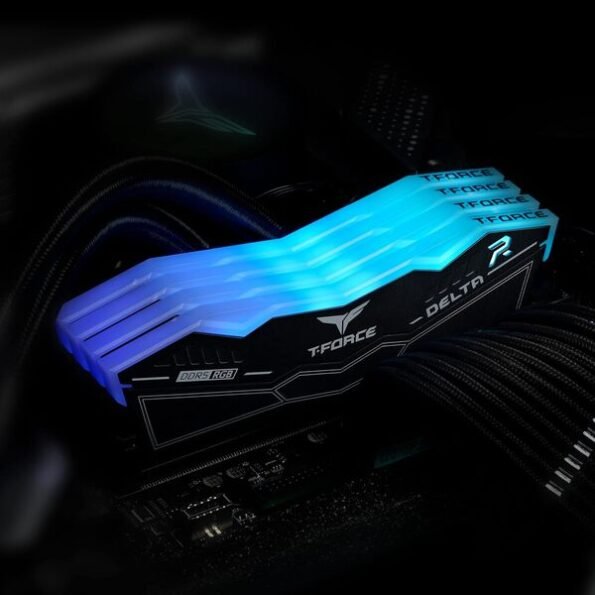 T-FORCE DDR5 Delta RGB Kits Black 6000MHz 32GBx2 RAM