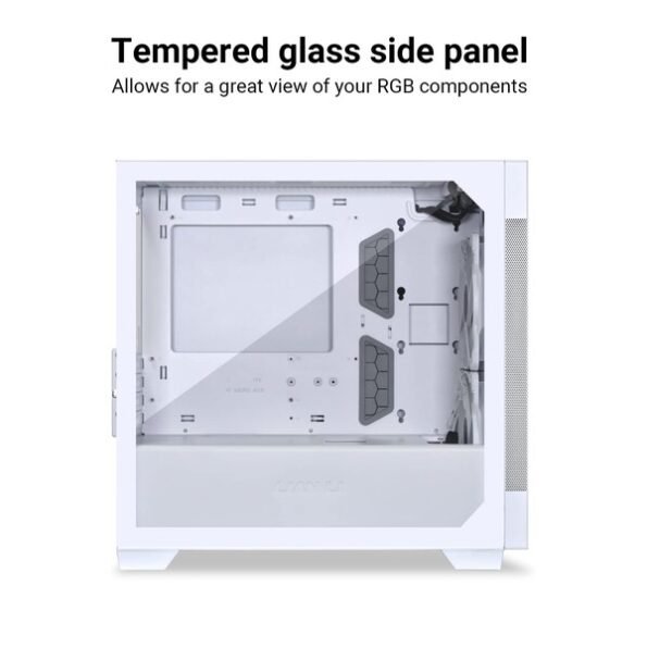 Lian li LANCOOL 205M MESH SNOW Computer Chassis without PSU