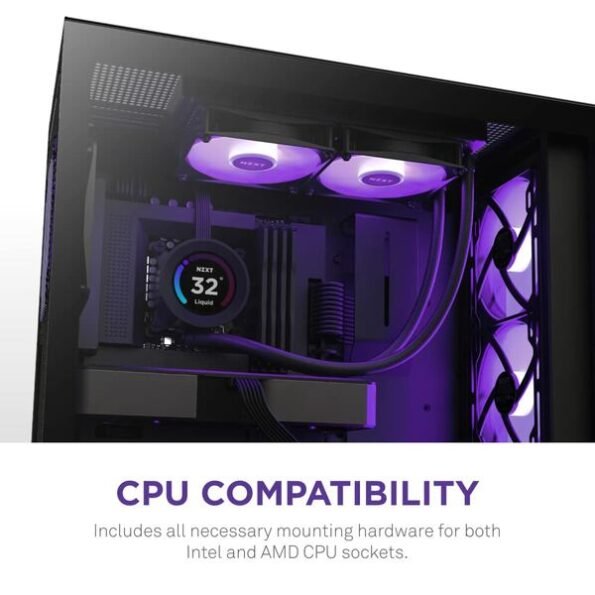 NZXT Kraken Elite 360 RGB - 360mm AIO liquid cooler balck