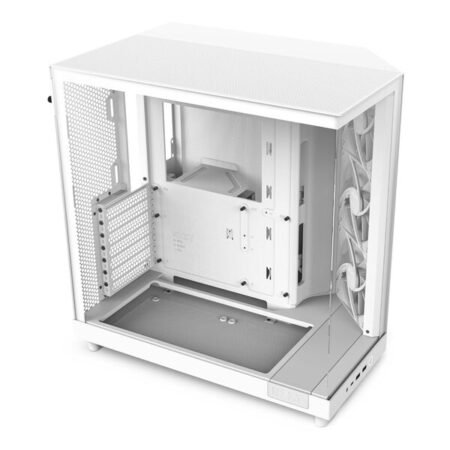 NZXT Chassis H6 Flow Compact Dual-chamber ATX Case White