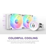 NZXT Kraken Elite 360 RGB – 360mm AIO liquid cooler white 1(1)