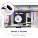 NZXT Kraken Elite 360 RGB – 360mm AIO liquid cooler white 1(1)