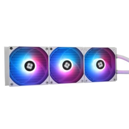 Thermalright Aqua Elite 360 White V3 Liquid CPU Cooler, 360 Cooling Row Size, 3 x 120mm PWM Fans, S-FDB Bearings,for AMD/AM4/AM5