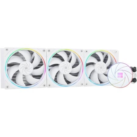 THERMALRIGHT Aqua Elite 360 White ARGB V2 CPU Water Cooler, 360 Aio CPU Cooler, 3*TL-S12W PWM Fan, S-FDB Bearing, ARGB Fine Bezel Effect, for AMD/AM4/AM5, Intel LGA1150/1151/1200/2011/1700/2011