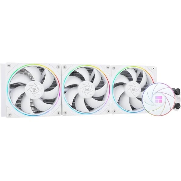 THERMALRIGHT Aqua Elite 360 White ARGB V2 Water Cooler for CPU, 360 Aio 3 x TL-S12W PWM Fans, S-FDB Bearing, ARGB Bezel Effect, for AMD/AM4/AM5, Intel