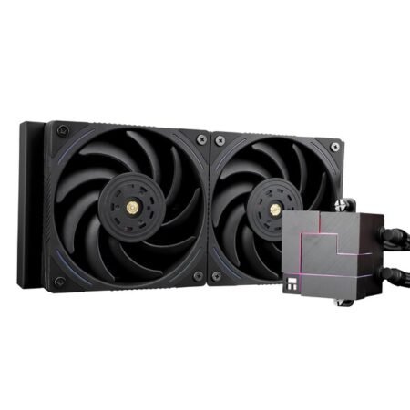 Thermalright Core Matrix 240 Black CPU Liquid Cooler,Efficient PWM Controlled Pump 3000RPM,TL-K12 series PWM Fan×2,for AMD AM4/AM5,Intel 1150/1151/1200/1700/2011