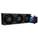 Thermalright Elite Vision 360 ARGB BLACK AIO CPU Liquid Cooler,IPS LCD Screen with 320*320 Resolution,for AM4/AM5/Intel LGA1700/1851,’2.73 inch’Magnet-Absorbent LCD Screen for Images,White PC Cooling