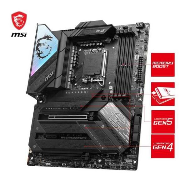 MSI Mainboard MPG Z790 CARBON MAX WIFI II DDR5